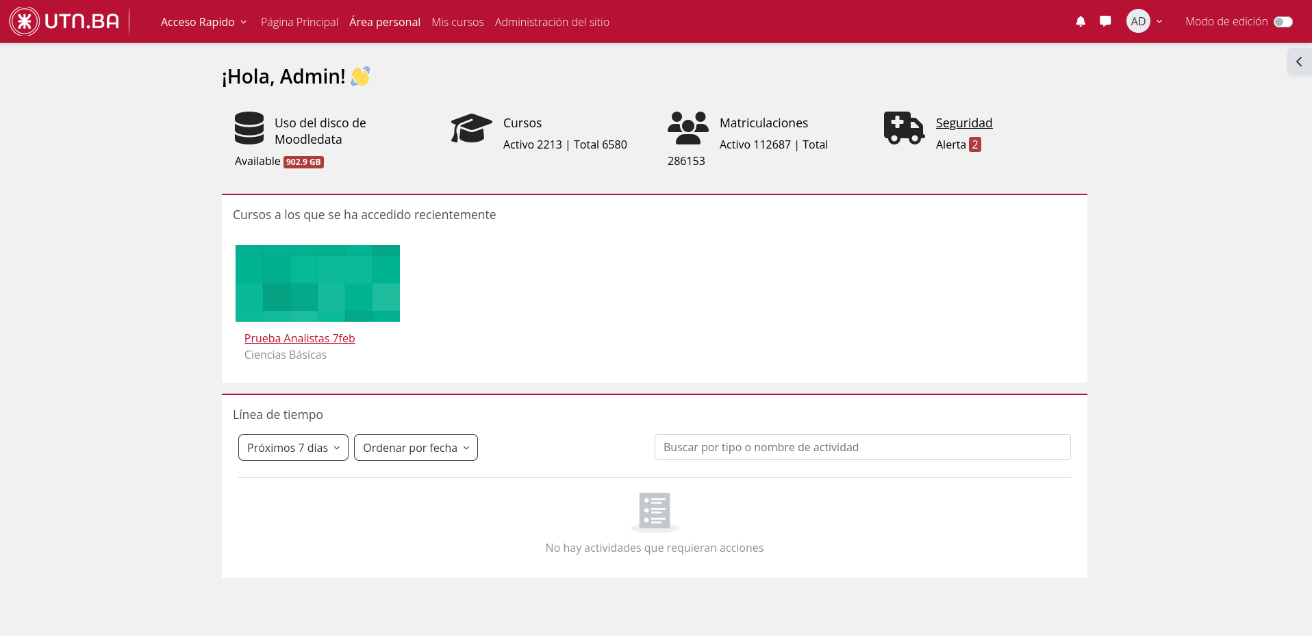 Aulas Moodle UTN FRBA